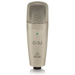 ميكروفون ستوديو بمكثف Behringer C-1U USB من بيهيرنغر