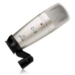 behringer c-3 studio condenser microphone
