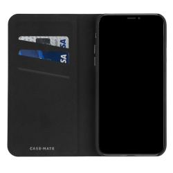 CASE-MATE Barely There For iPhone XS/X - Folio Black