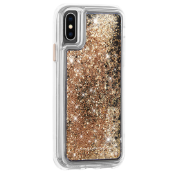 CASE-MATE Waterfall Case for iPhone XS/X - Gold