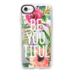 CASETIFY Be You Tiful Watercolor Floral For iPhone 8/7