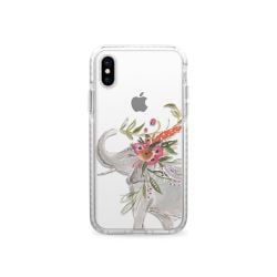 CASETIFY iPhone XS/X Impact Case Boho Elephant