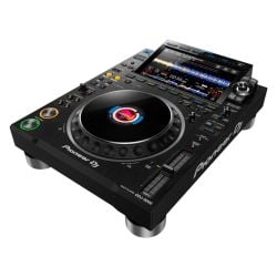 مشغل دي جي احترافي Pioneer DJ CDJ-3000 متعدد الاستخدامات من بايونير - أسود