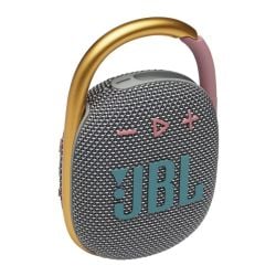  JBL Clip 4 Portable Mini Bluetooth Speaker - Grey 