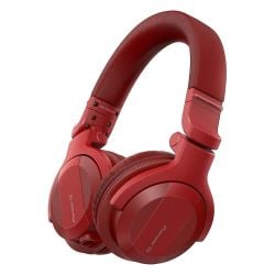 Pioneer DJ HDJ-CUE1BT DJ Headphones with Bluetooth - Red