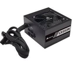 مزودات الطاقة Corsair CX Series CX650M 650 وات 80 PLUS البرونزية المعيارية ATX PSU من كورسير