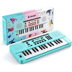 Donner DEK-32A Kids Instrument - Cyan