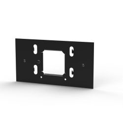 Rithum Switch UK Double Adapter Plate - Black