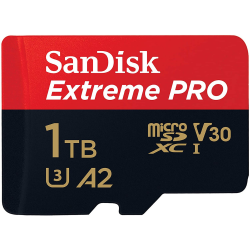 SanDisk Extreme Pro 1 TB microSDXC Memory Card
