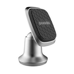 Porodo Magnetic Silicone Aluminum Alloy Dash Mount - Silver