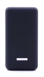 Porodo Dual USB Power Bank 20000mAh with Rubberised Surface - Black