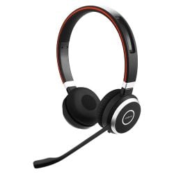 Jabra Evolve 65 MS Wireless Stereo Headset - Black 