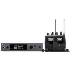 مجموعة نظام المراقبة الصوتية اللاسلكي Sennheiser EW IEM G4-Twin-A1 مع نطاق التردد (470-516 ميجاهرتز) من سينهايزر