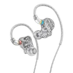 سماعات أذن FA9 ب6 محركات نولز BA متوازنة داخل الأذن HIFI من فييو - شفافة