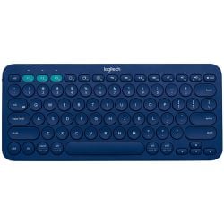 Logitech K380 Multi-Device Bluetooth Keyboard  BLUE - ENG