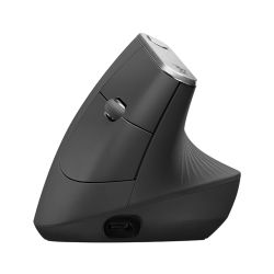 Logitech Mouse MX Vertical Advanced Ergonomic Bluetooth/Wrls - GRAPHITE