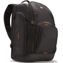 CASE LOGIC SLRC-206 SLR Camera / Laptop Backpack BLACK