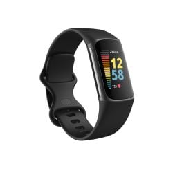 fitbit charge 5 fitness tracker black