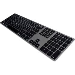 Matias FK418BTLB Backlit Wireless Aluminum Keyboard for Windows and Mac