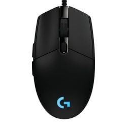 ماوس الألعاب Logitech G102 USB السلكي الضوئي من لوجيتك - أسود