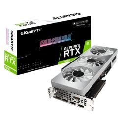 كرت الشاشة Gigabyte GeForce RTX 3090 Vision OC مع كسر السرعة 24 جيجابايت