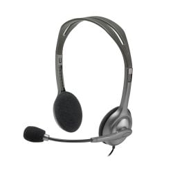 Logitech H110 Stereo Headset 3.5mm dual plug computer headset