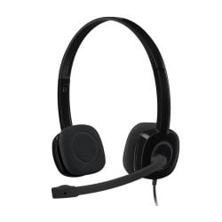 Logitech H151 Multi-device Stereo headset with in-line controls