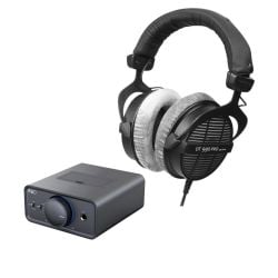 bundle beyerdynamic dt 990 pro headphones with fiio k5pro ees headphones amplifier