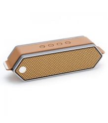 Dreamwave Audio - Harmony - Copper/Camel/Brushed Aluminum Wireless 16W Bluetooth Speaker