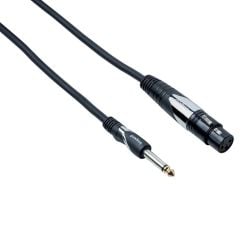 bespeco HDJF450 XLRF to JK 4.5M Microphone Cable