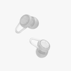 Hears Plus Earplugs 25dB - Clear Glass