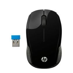 hp 200 wireless optical mouse black