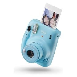 كاميرا فورية Fujifilm Instax Mini 11 من فوجي فيلم - أزرق سماوي