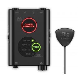 IK Multimedia iRig Acoustic Stage microphone system for acoustic guitars