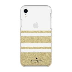 Kate Spade NY Liquid Glitter Case for iPhone X/XS Good Times - Gold