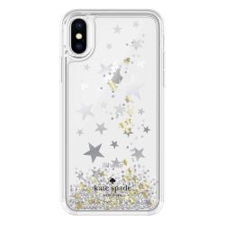 Kate Spade NY Protective Case for samsung S9 Plus - White/Gold/Clear