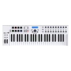 Arturia Keylab Essential 49 MK3 MIDI Keyboard - White