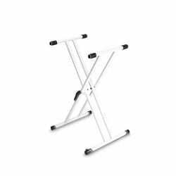 Gravity KSX 2 W Keyboard Stand X-Form, Double - White