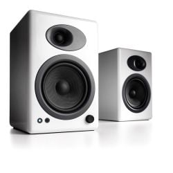 Audioengine A5+ Powered Desktop Speakers (White)
