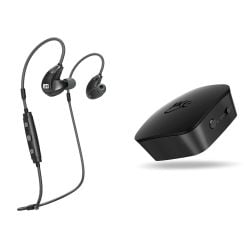 MEE audio X7 Plus Wireless Headphones and Connect TV Transmitter Bundle