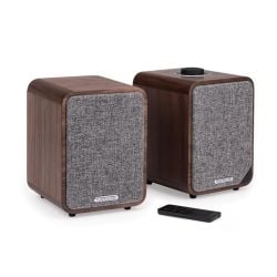 Ruark Audio MR1 Mk2 Bluetooth Speaker System Walnut
