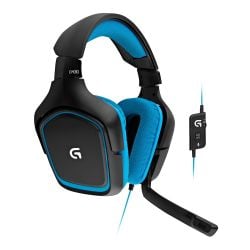 Logitech Gaming Headset Wired G430 7.1 Surround Sound