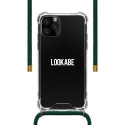 Lookabe Necklace Clear Case with Cord for iPhone 11 Pro Max - Green