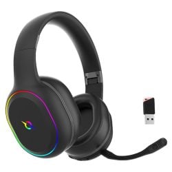 Aqirys Lyra Bluetooth Gaming Headset - Black