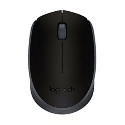 Logitech M171 Wireless Mouse for Windows, Mac and Chrome - Black