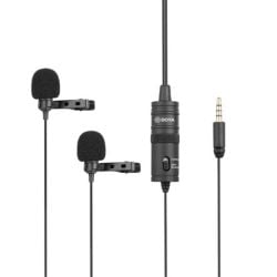 Boya M1Dm Dual Lavalier Microphone