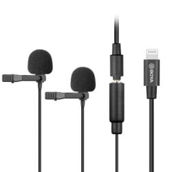 Boya M2D Dual Lavalier Microphone