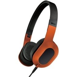 KEF M400 Hi-Fi On-Ear Headphones - Sunset Orange