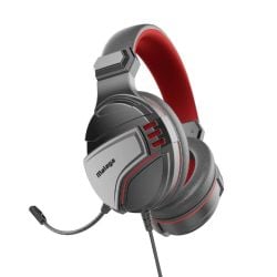 Vertux Malaga Wired Gaming Headset - Red