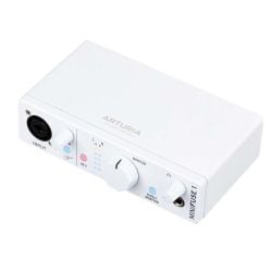 Arturia MiniFuse 1 USB-C 1x2 Audio Interface - White